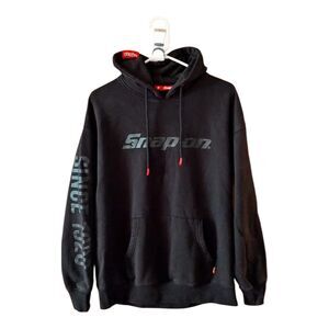 Dixxon Snap On Hoodie Limited Edition Black Pullover Sweatshirt Mens Size XL